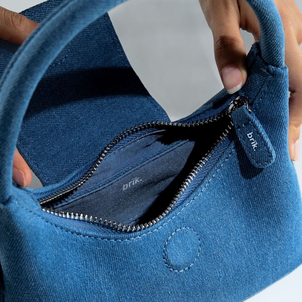 Petite Chroma in Blu Jeans Denim